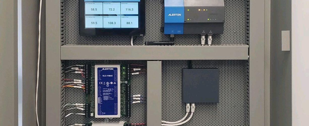 Signet Controls Control Panel with LCD Display and Tridium Global Controller